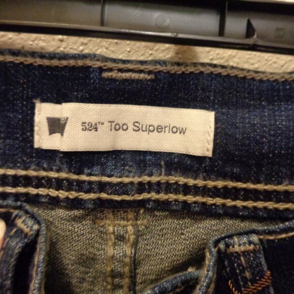 Levi's 524 Skinny Bootcut Junior's Jeans Size 11 M NWT - Picture 11 of 12